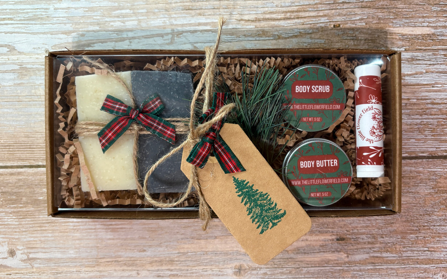 Festive Winter Bath Gift Set