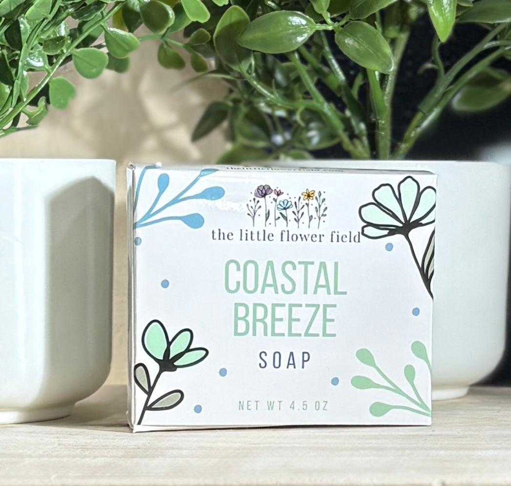 Coastal Breeze Handmade Soap — Aromatherapy | Small Batch