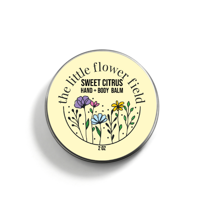 Sweet Citrus Hand + Body Balm — Shea & Sweet Almond | Small Batch