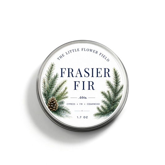 Frasier Fir Soy Holiday Candle Tin