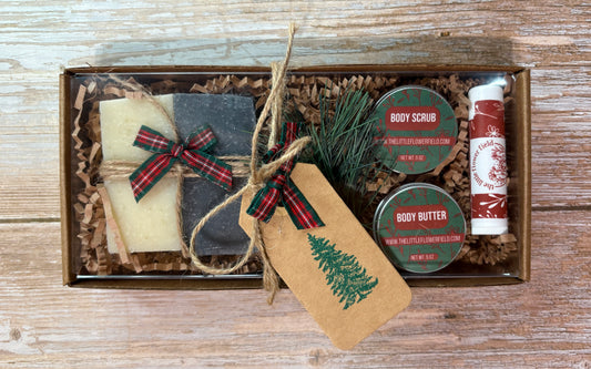 Festive Winter Bath Gift Set