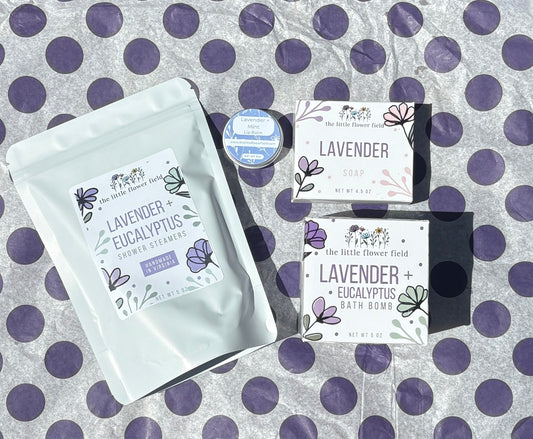 Mother's Day Lavender Mini Gift Set — Handcrafted