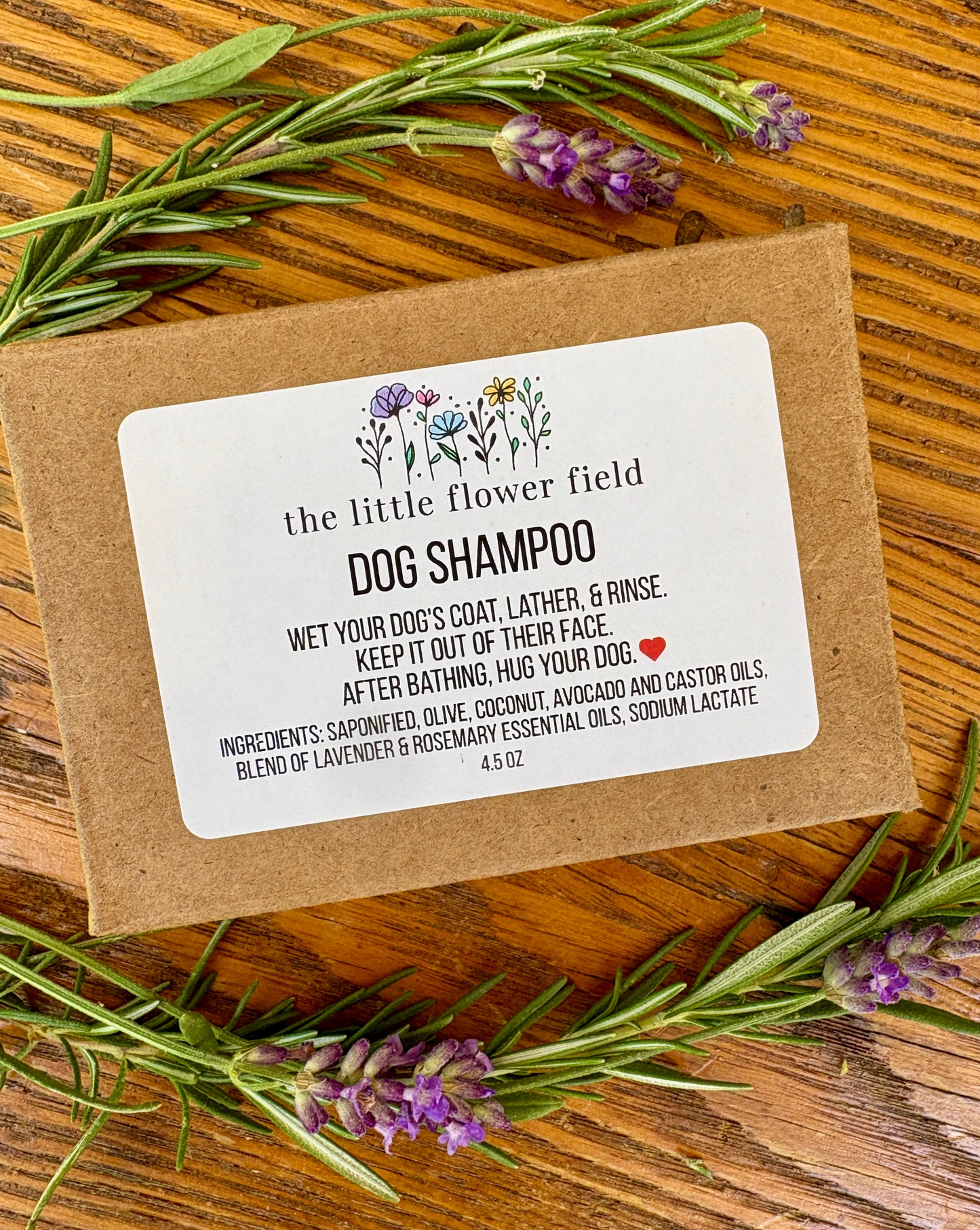 Natural Dog Shampoo