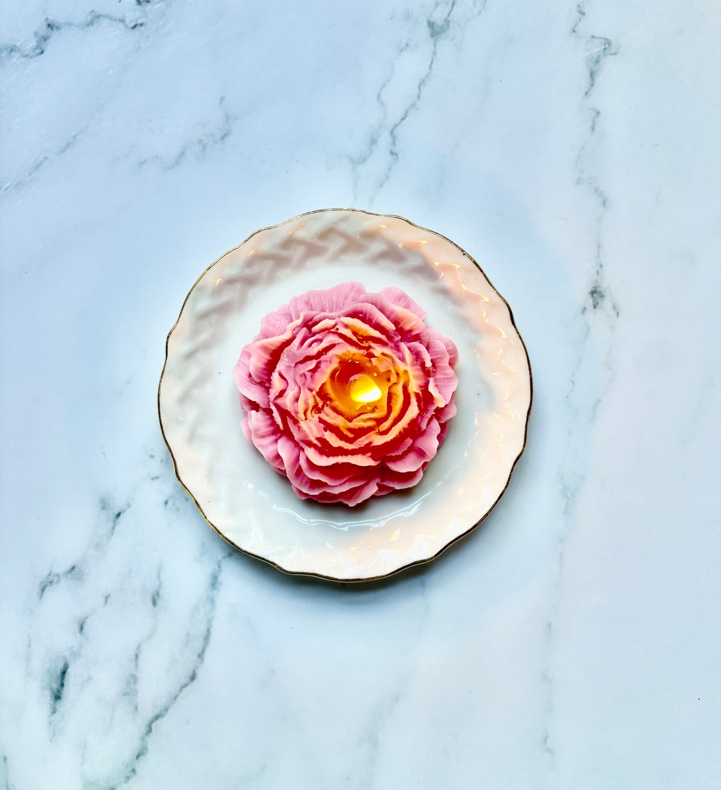 Peony Candle Gift Set