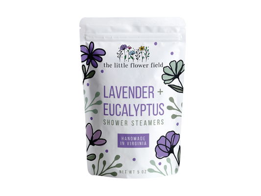 Aromatherapy Shower Steamers — Lavender + Eucalyptus, Eucalyptus + Mint & Citrus Bloom | Small Batch