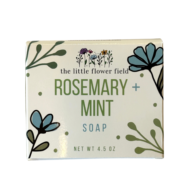 Rosemary + Mint Handmade Soap — Aromatherapy | Small Batch