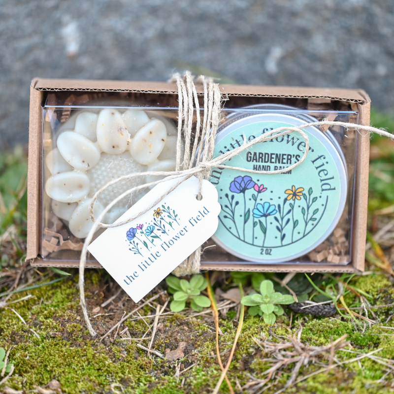 Gardener's Gift Set — Exfoliating Soap & Hand Balm | Small Batch