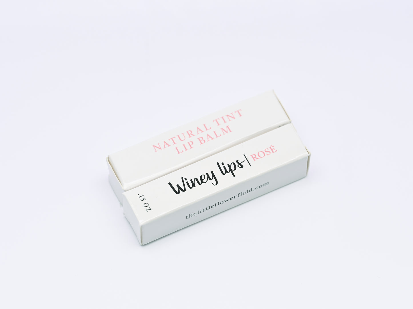 Winey Lips Natural Tinted Lip Balm — Rosé & Pinot Noir